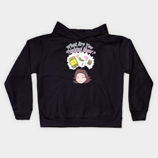 Pickles on the mind Kids Hoodie